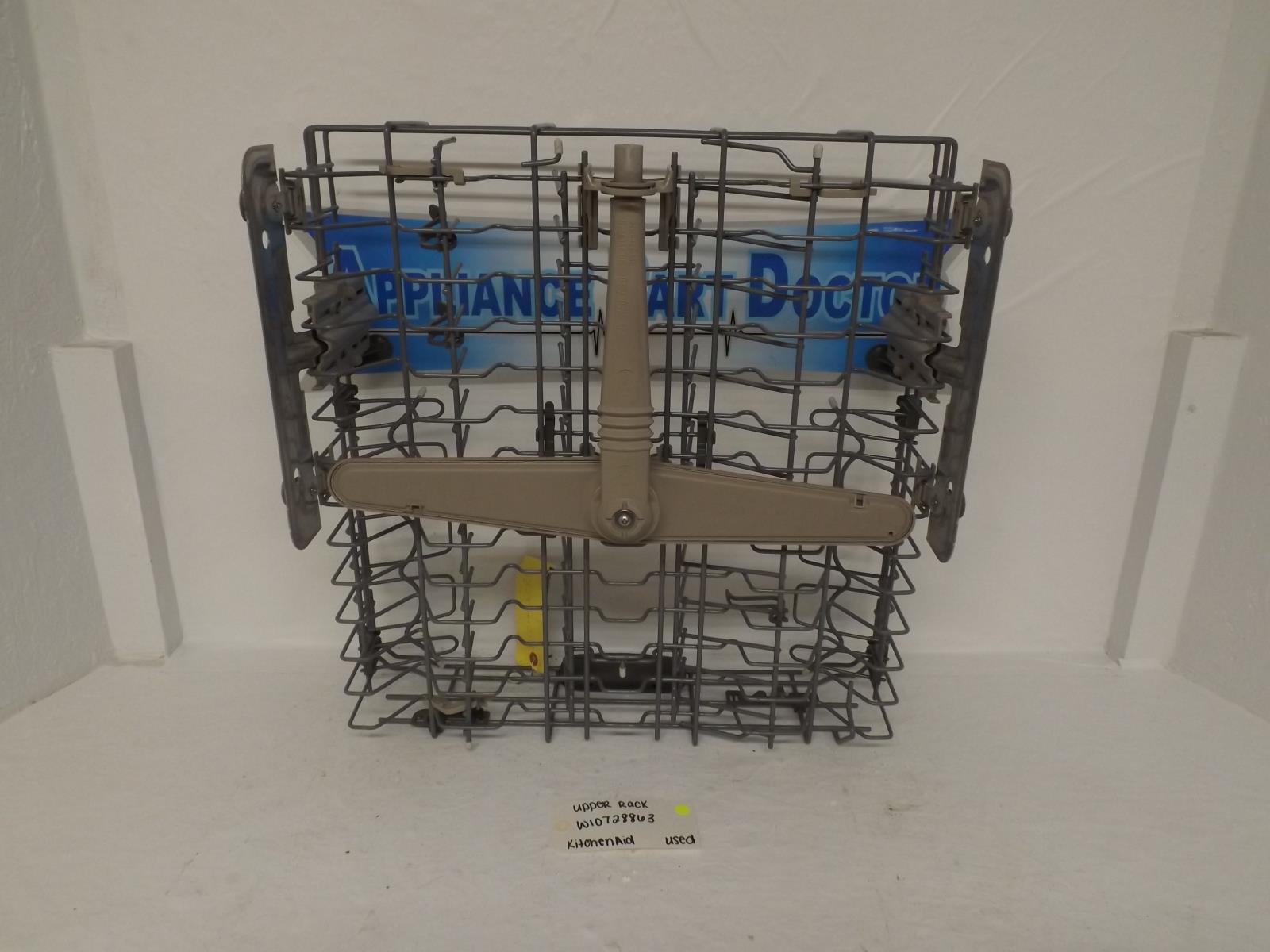 KitchenAid Dishwasher W10728863 Upper Rack Used KitchenAid Dishwasher W10728863 Upper Rack Used